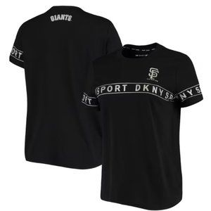 San Francisco Giants DKNY Black T-Shirt